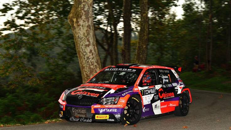 Charlamos con Alberto Ordóñez tras el Rallye Villa de Llanes