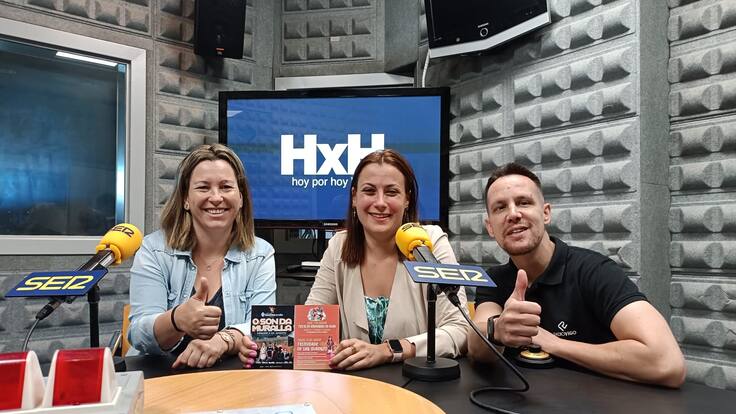 Entrevista a Marta Valcárcel, alcaldesa de Salvaterra; Lorena Soto, concejala de Cultura, y DJ Charlie