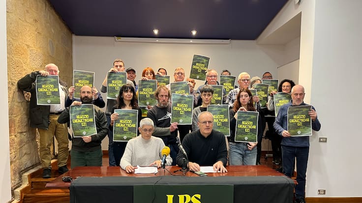 Cerca de 40 colectivos anuncian acciones legales contra el PTS de energías renovables del Gobierno Vasco