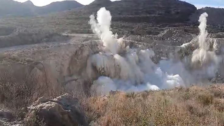 Rafa Mas, portavoz de Compromís, anuncia que presentarán alegaciones y llevarán hasta la UE la polémica con la explotación de yeso que pretende abrir en las partidas rurales de Alicante