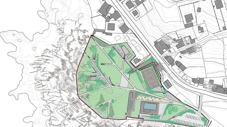 Cristina Correa, alcaldesa de Oia, sobre el proyecto de transformación del antiguo camping Pedra Rubia