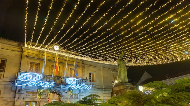 Ana Núñez, concejala de Turismo de Tui, sobre el encendido del alumbrado navideño