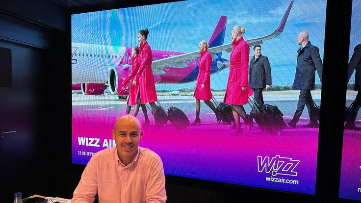 "Vamos a seguir creciendo" Andras Rado, Wizzer Air