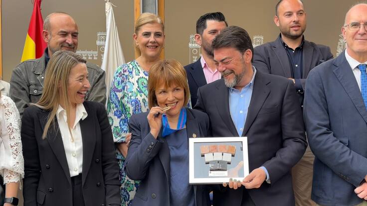 María José San Román, chef alicantina premiada con la medalla de Oro al Merito en las Bellas Artes, en Hoy por Hoy Alicante