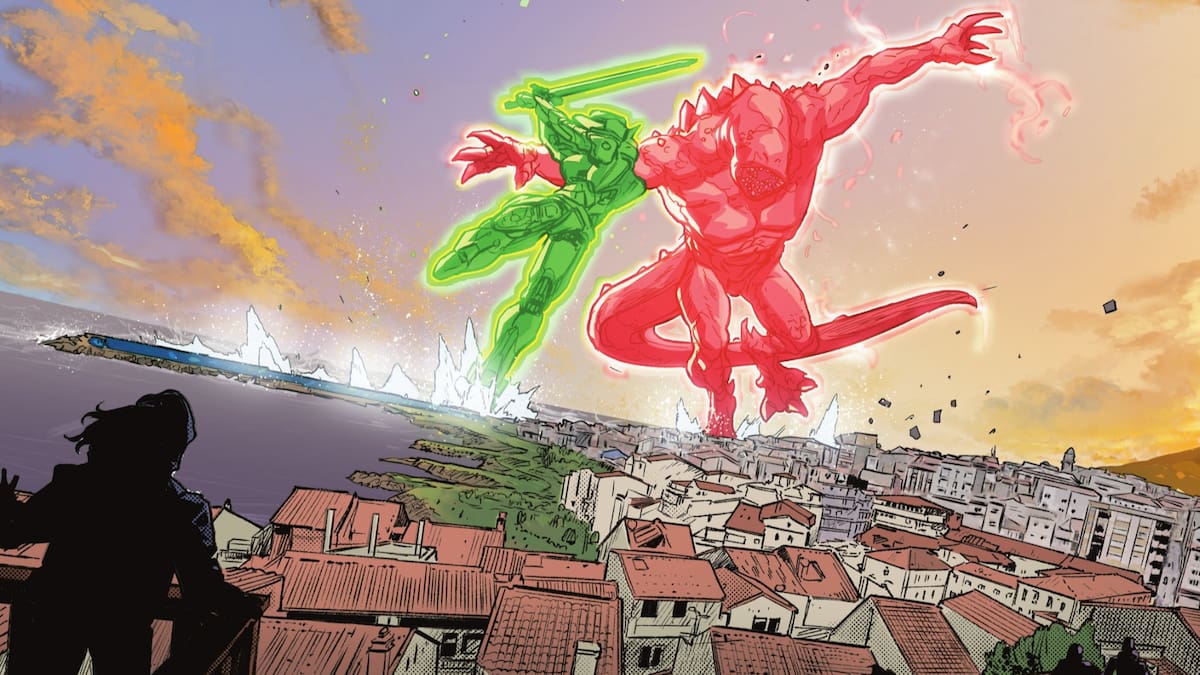 Entrevista a Alejandro "Xermánico", ilustrador de cómics que recrea A Guarda en una publicación de la serie de Linterna Verde