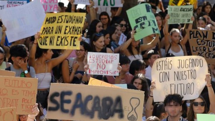 "El modelo de examen debe saberse ya" Juan Díaz, Sindicato de Estudiantes Málaga