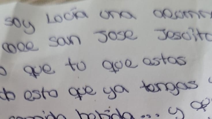 Se queda sin luz por la DANA, va a recoger comida y se encuentra una carta que enternece a todos: la valiosa lección de una niña llena de amor