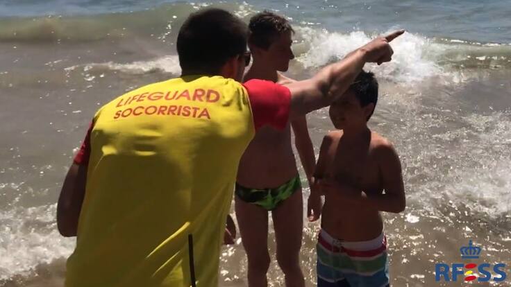 "Hay que respetar las normas de baño" F Cano, dtor Seguridad Socorristas España