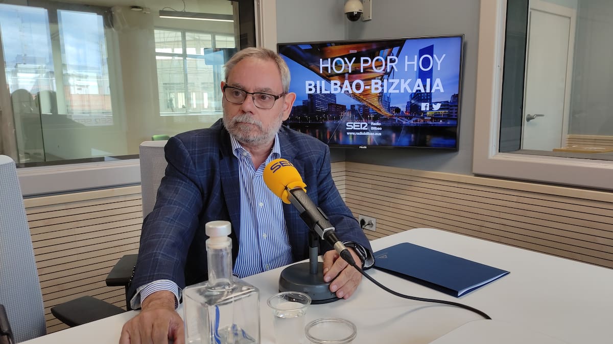 Pedro Barreiro, gerente del Consorcio de Aguas Bilbao-Bizkaia