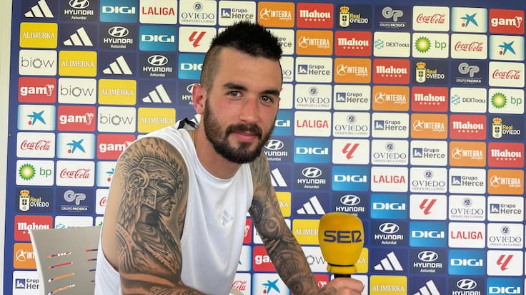 Entrevista a Álex Millán, delantero del Real Oviedo
