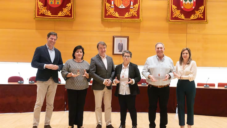 Celia Dondoay, arquitecta municipal de Tres Cantos, una de las funcionarias homenajeadas por el ayuntamiento