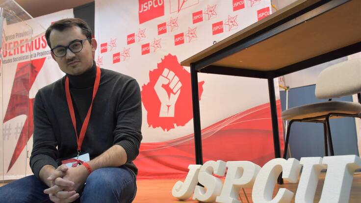 Ignacio Casillas, Secretario General de Juventudes Socialistas en Cuenca