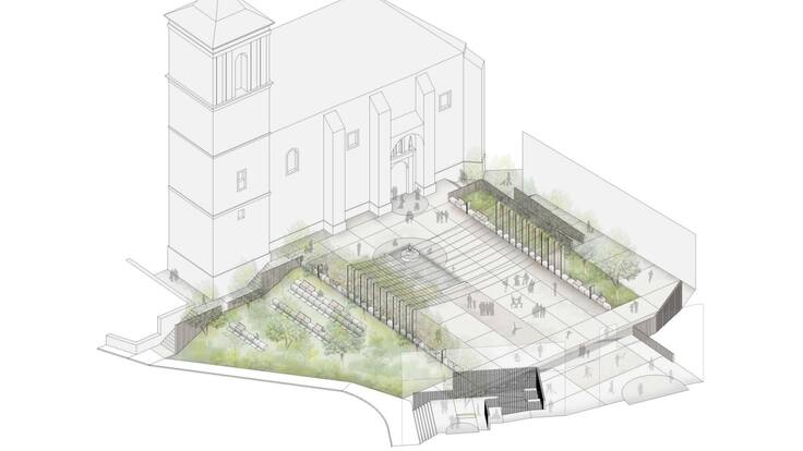 Hablamos con Jorge Amatos, alcalde de Cobeña, sobre la consulta vecinal para elegir el proyecto de remodelación de la plaza del pueblo