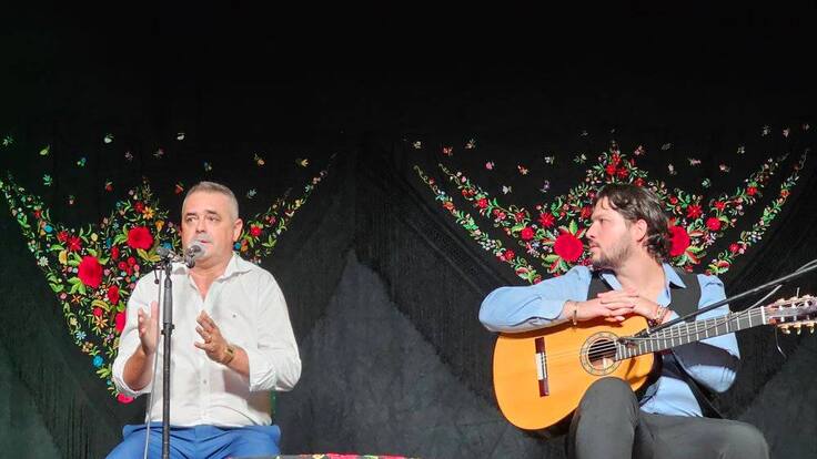 Juan Toro, ganador del certamen de Cante de Candeleda