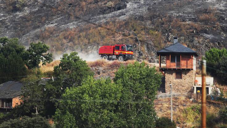 Un bilbaíno relata el incendio en El Bierzo: “Hay mucha maleza seca y poca prevención”