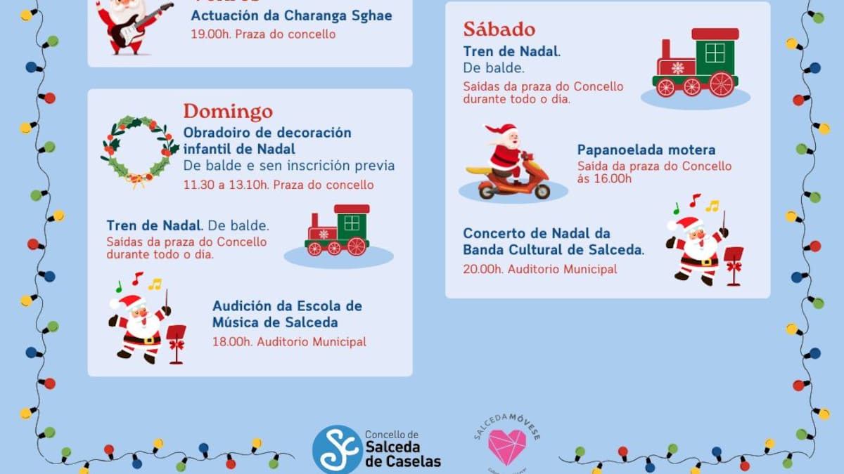 Entrevista a Álex Rodríguez, concejal de Cultura de Salceda, sobre la Feira de Nadal