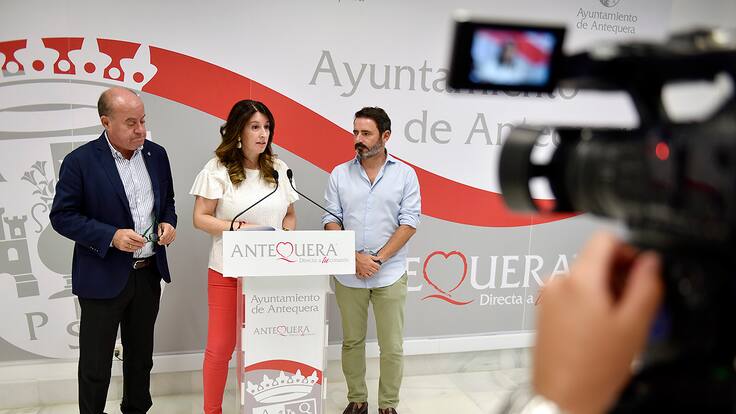 "Ofrecemos una ciudad para los mejores inversores" M Barón, alcalde de Antequera