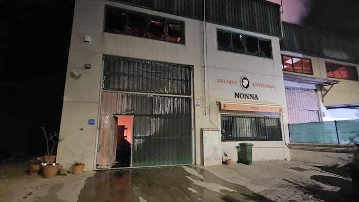 La heladería malagueña Nonna, golpeada por el incendio de Cajiz, pide ayuda para volver a producir