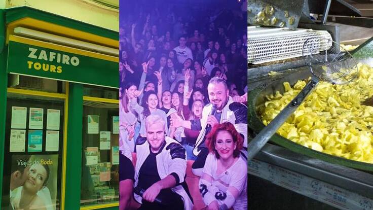 Que fue de... una agencia de viajes, una orquesta y una fábrica de patatas fritas