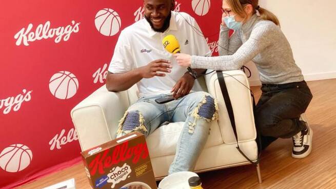 Garuba: "LeBron James impresiona mucho más en persona"