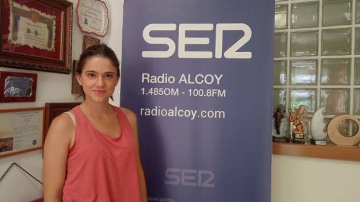 La coach Clara Blanes en Ser Deportivos Alcoy (18/10/2022)