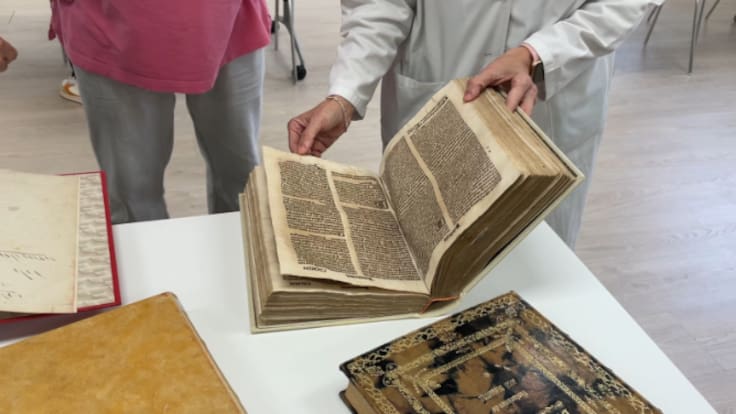 Visita a la la Biblioteca Histótica y Hemerotéca Municipales de València