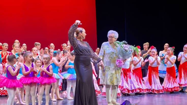 Maribel Armengou, pionera de la danza en Cantabria