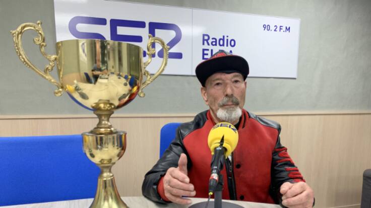 Ángel Asensi "El Tango", un eldense amante del ciclismo