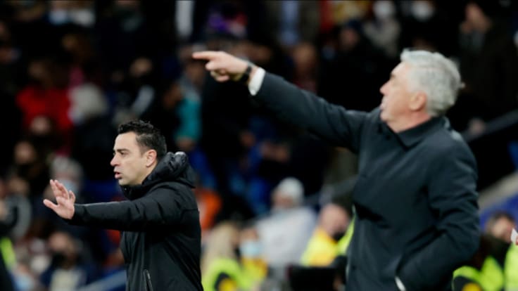 "Es una declaración de entrenador que todavía no es grande": el distinto discurso entre Xavi y Ancelotti