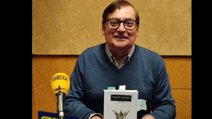 Joaquim Pisa en los estudios de Radio Huesca en Hoy por Hoy