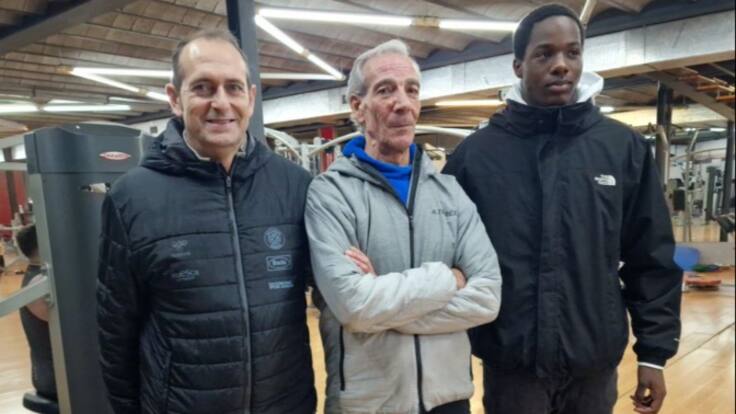 José Nolasco en la previa del partido ante Cangas