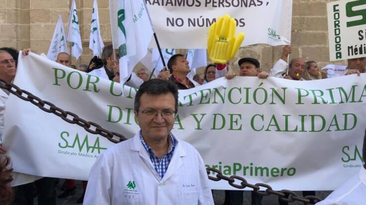 Rafael Ojeda, Sindicato Médico:"De seguir así, la Atención Primaria puede desaparecer en cinco años"
