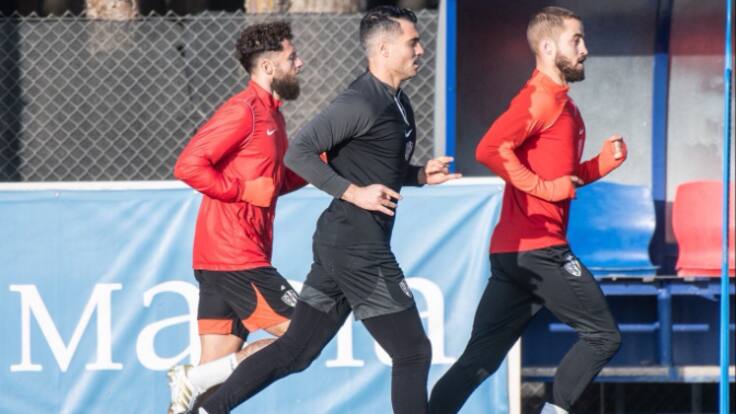 David Timor protagonista de la SD Huesca este viernes