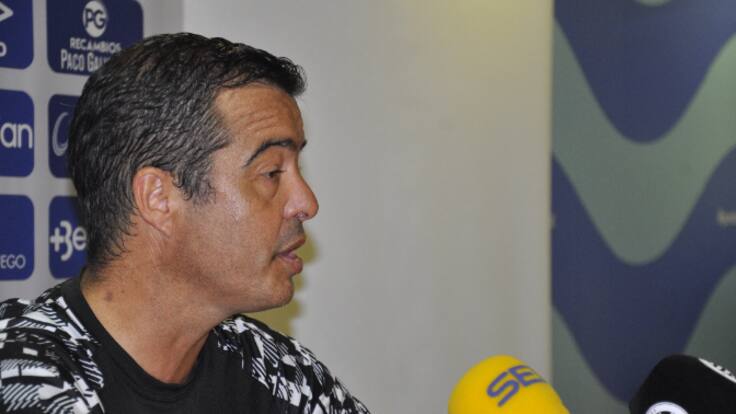 Declaraciones de José Pérez Herrera tras el partido en Canarias