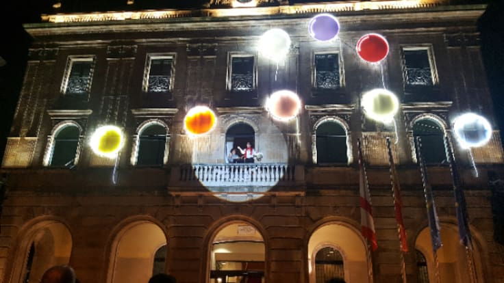 Antroxu Xixón 2022. Proto y Colo, pregoneros