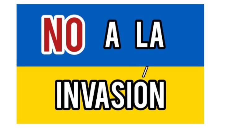"No es una guerra, es una invasión. Nosotros no hemos tocado a nadie"