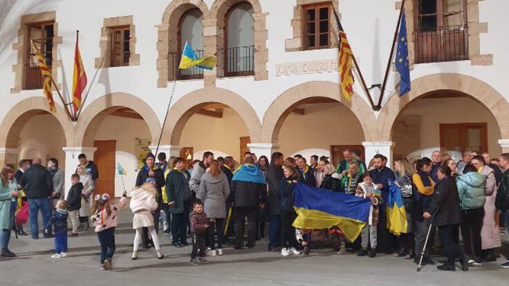 La comunidad ucraniana en Ibiza inicia una campaña de recogida de material humanitario para enviar a su país