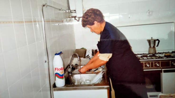 "En casa, los hombres no hacían nada"