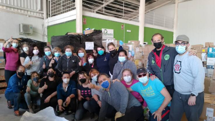 Lorca enviará 165 palets cargados de solidaridad a Ucrania_