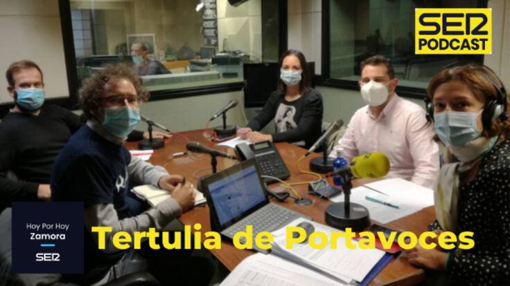 Hoy por hoy Zamora –Tertulia de Portavoces (15/03/2021)