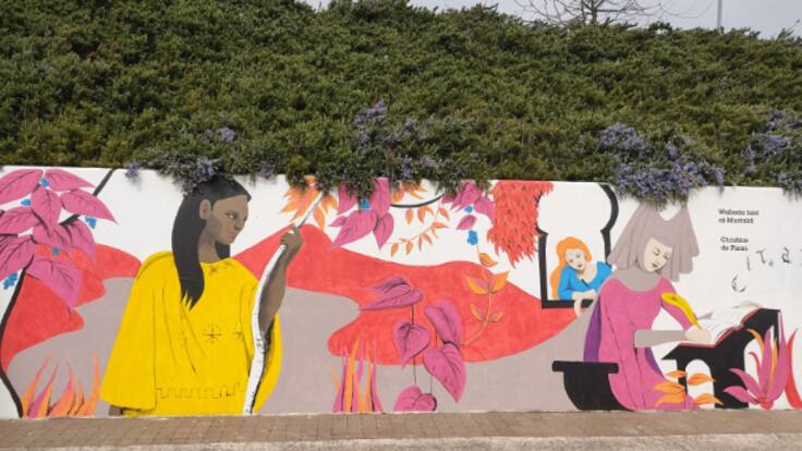 Mural de la Senda de las Pioneras (16/03/2022)