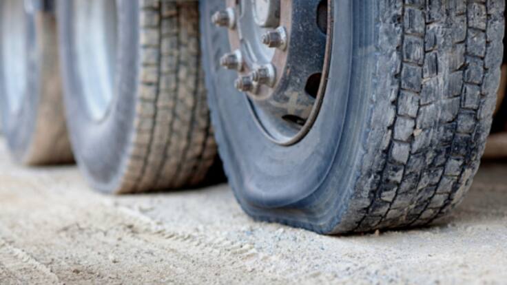 80 camiones con destrozos en el tercer día de huelga