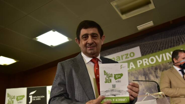 Francisco Reyes, presidente de la Diputación de Jaén. Día de la Provincia, Feria de los Pueblos y programación "Yo elijo Jaén"