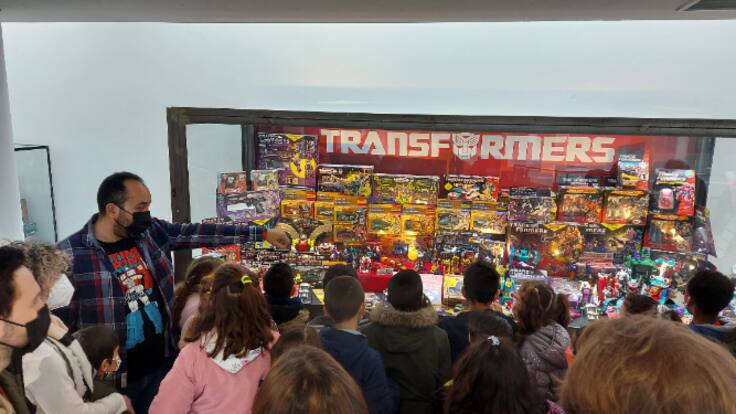 Visitamos la exposición sobre el universo Transformers en el Centro Cultural Tomás y Valiente de Fuenlabrada