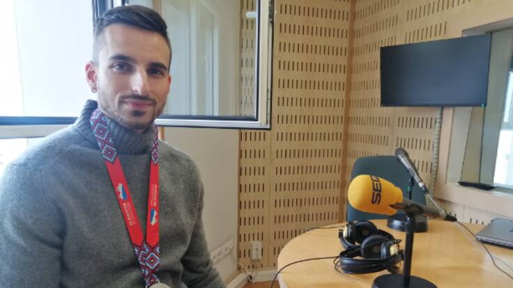 Iñaki Cañal, subcampeón del mundo en la prueba de 4x400