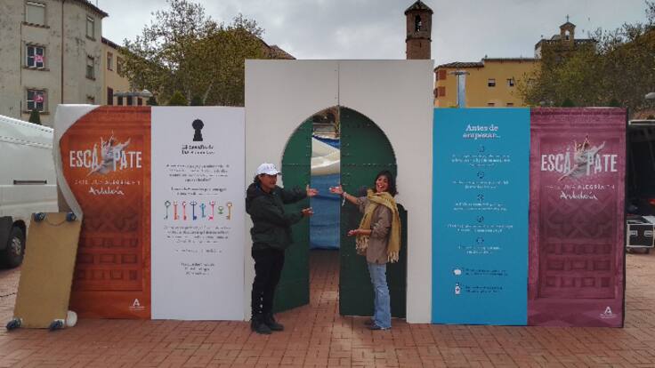 Campaña "Escápate. Date una alegría en Andalucía" en Linares