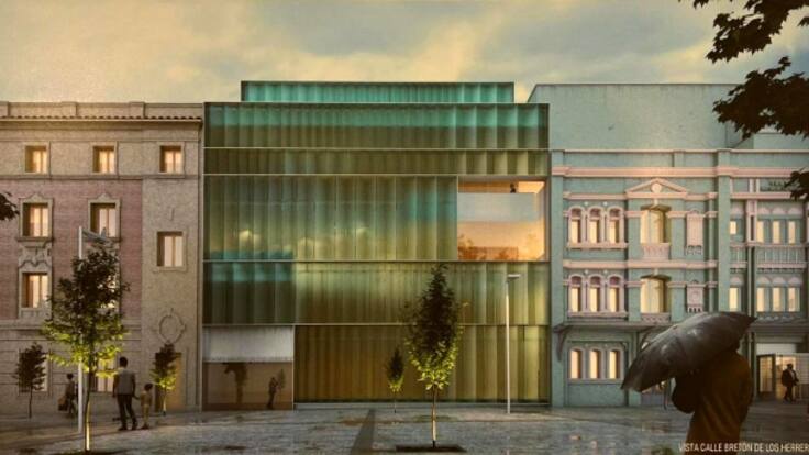 Fachada "moderna y sala polivalente" para ampliar el Teatro Bretón