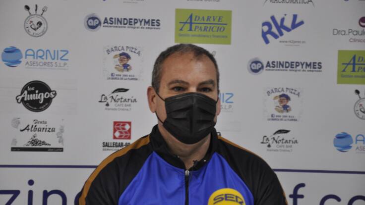 Declaraciones de Javi Rivas en la previa del partido ante el Arcos CF
