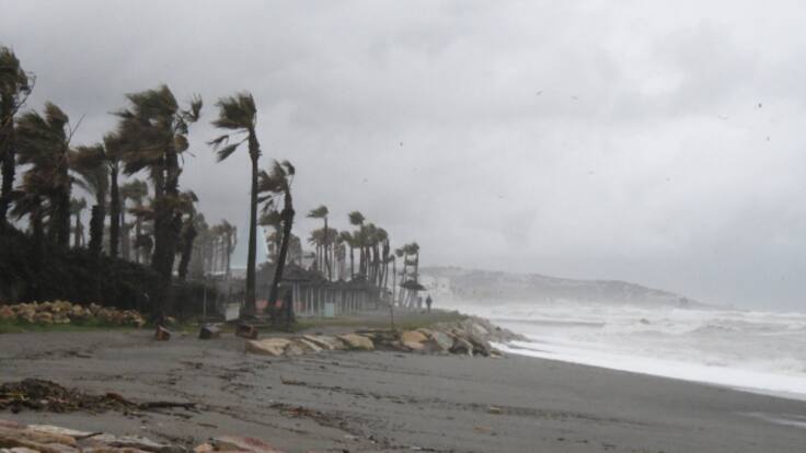 Daños del temporal en el Campo de Gibraltar