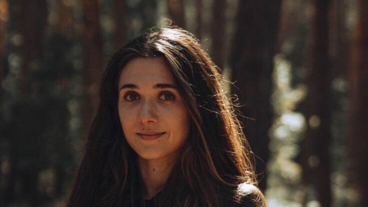 Anna Nadzion, cantante de Ucrania (12/04/2022)